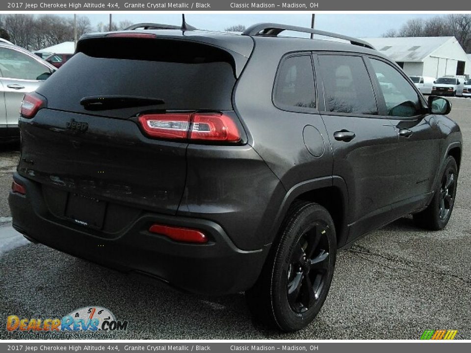 2017 Jeep Cherokee High Altitude 4x4 Granite Crystal Metallic / Black Photo #2