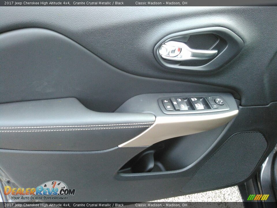 2017 Jeep Cherokee High Altitude 4x4 Granite Crystal Metallic / Black Photo #3