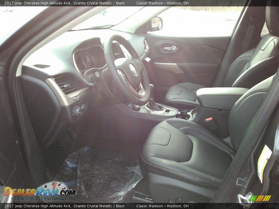 2017 Jeep Cherokee High Altitude 4x4 Granite Crystal Metallic / Black Photo #4