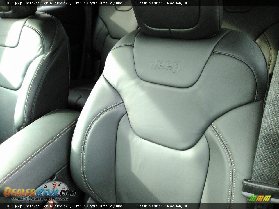 2017 Jeep Cherokee High Altitude 4x4 Granite Crystal Metallic / Black Photo #5