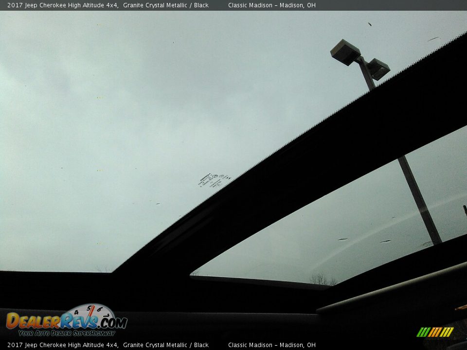 2017 Jeep Cherokee High Altitude 4x4 Granite Crystal Metallic / Black Photo #13