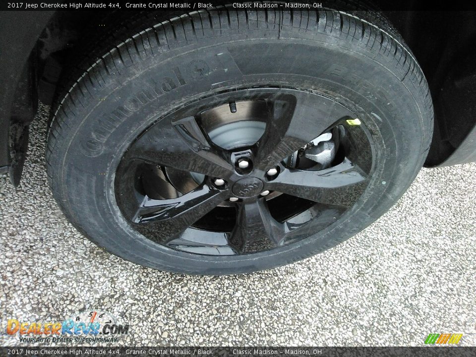 2017 Jeep Cherokee High Altitude 4x4 Granite Crystal Metallic / Black Photo #14