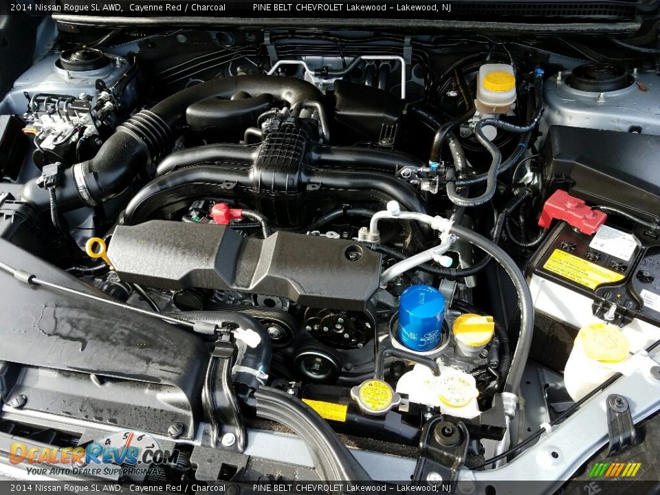 2014 Nissan Rogue SL AWD Cayenne Red / Charcoal Photo #28