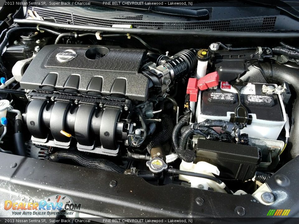 2013 Nissan Sentra SR Super Black / Charcoal Photo #28