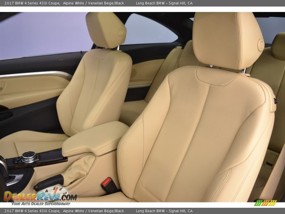 2017 BMW 4 Series 430i Coupe Alpine White / Venetian Beige/Black Photo #8