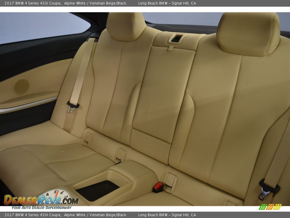 2017 BMW 4 Series 430i Coupe Alpine White / Venetian Beige/Black Photo #9