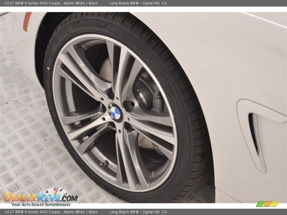 2017 BMW 4 Series 440i Coupe Alpine White / Black Photo #6