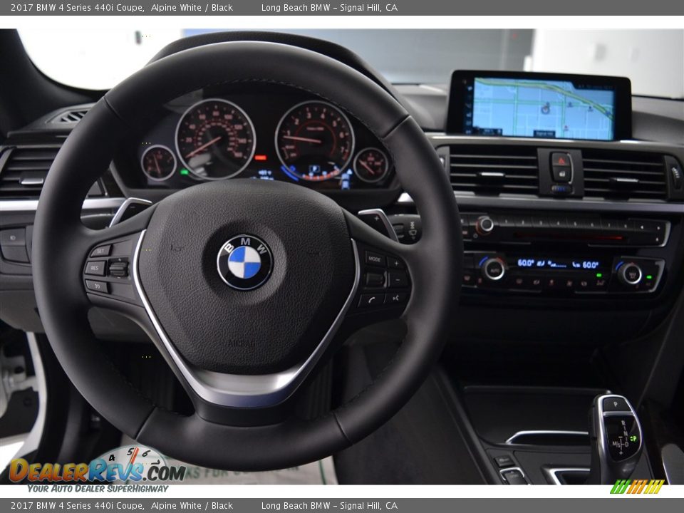 Dashboard of 2017 BMW 4 Series 440i Coupe Photo #12