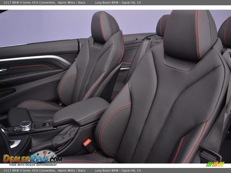 2017 BMW 4 Series 430i Convertible Alpine White / Black Photo #8