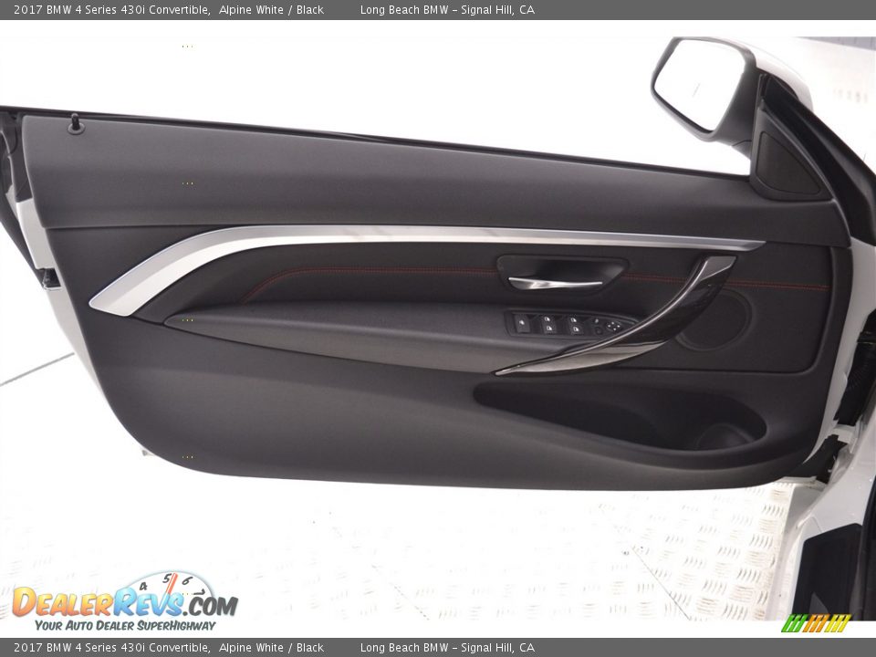 2017 BMW 4 Series 430i Convertible Alpine White / Black Photo #11