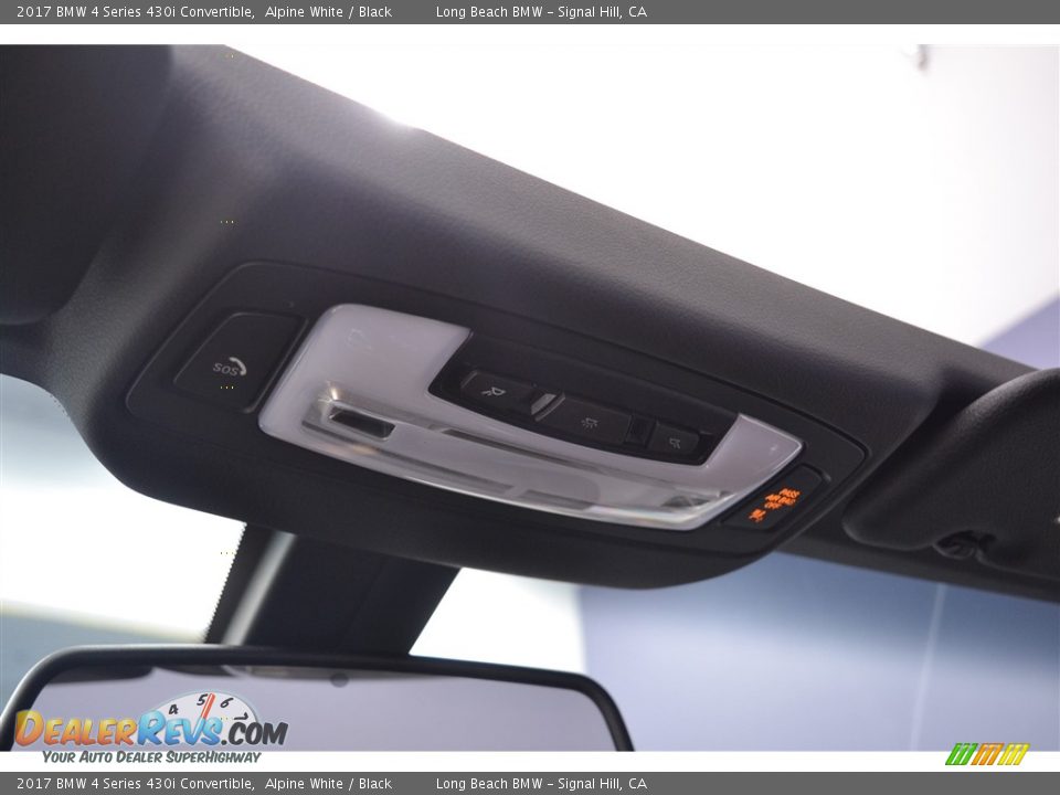 2017 BMW 4 Series 430i Convertible Alpine White / Black Photo #13