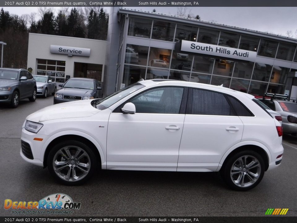 2017 Audi Q3 2.0 TFSI Premium Plus quattro Cortina White / Black Photo #2