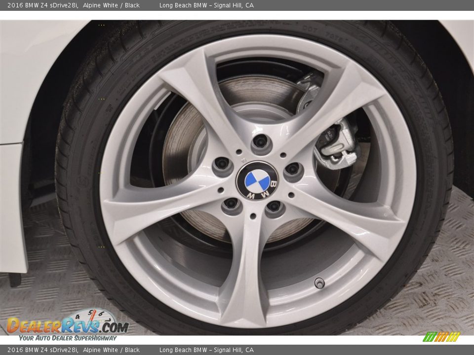 2016 BMW Z4 sDrive28i Alpine White / Black Photo #6