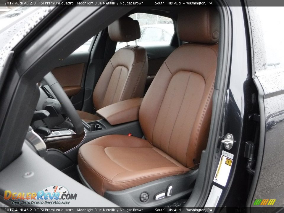 Front Seat of 2017 Audi A6 2.0 TFSI Premium quattro Photo #21