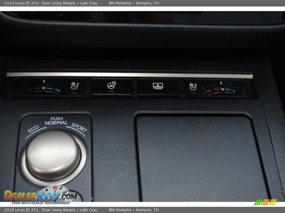 2014 Lexus ES 350 Silver Lining Metallic / Light Gray Photo #20