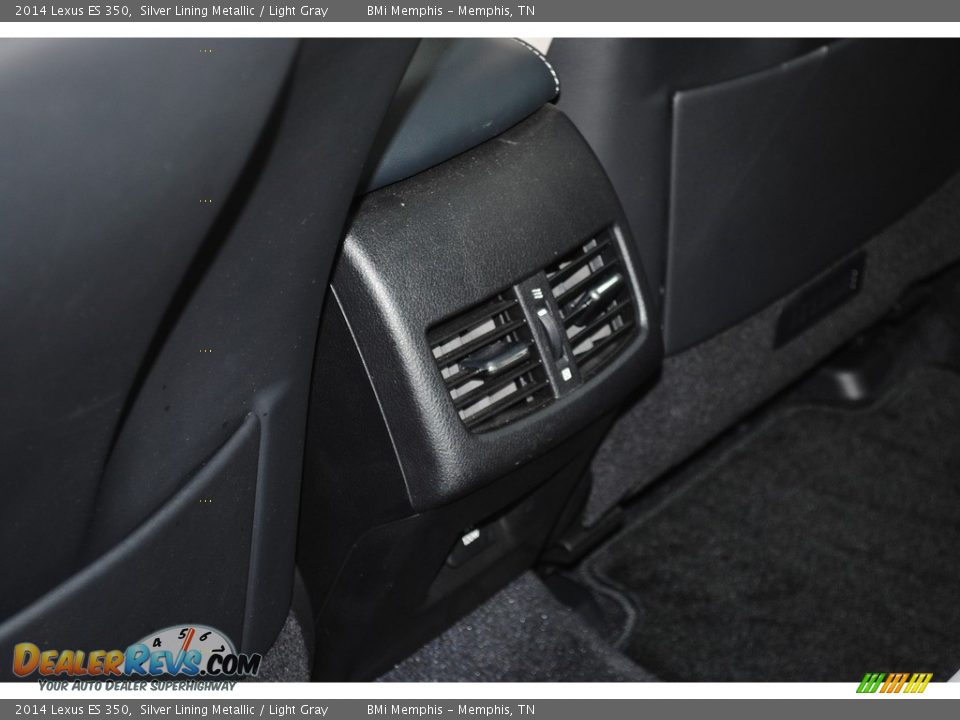 2014 Lexus ES 350 Silver Lining Metallic / Light Gray Photo #25