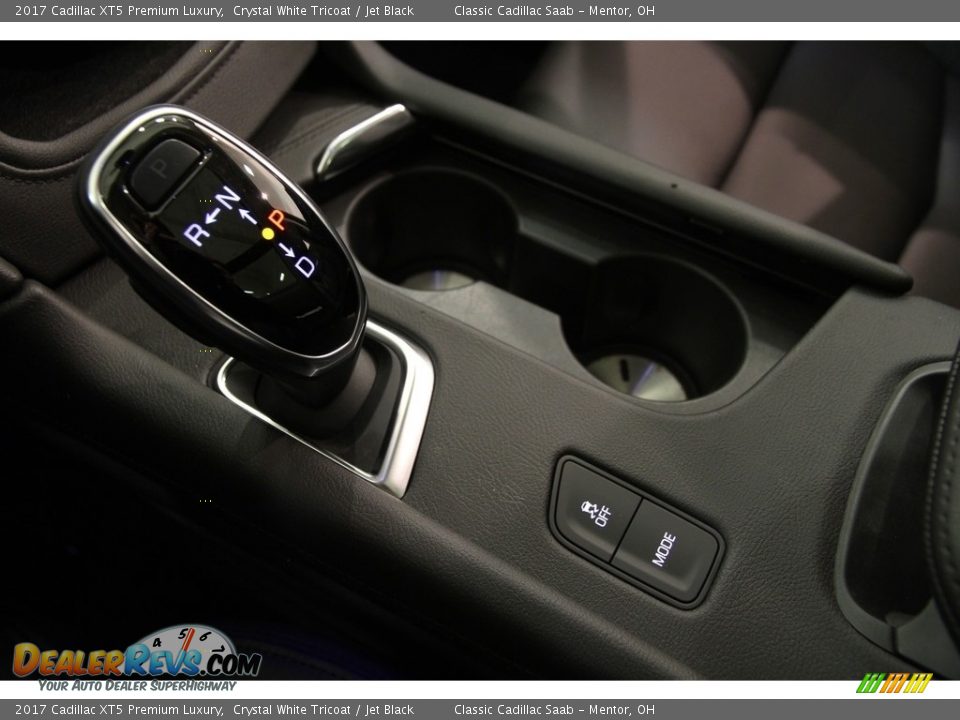 2017 Cadillac XT5 Premium Luxury Crystal White Tricoat / Jet Black Photo #14