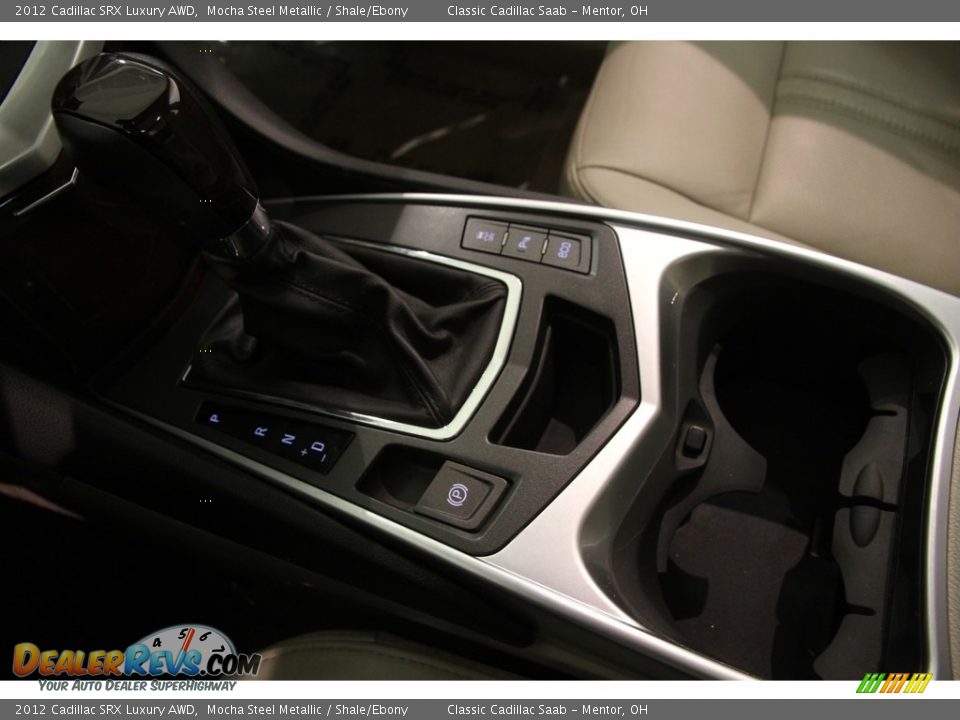 2012 Cadillac SRX Luxury AWD Mocha Steel Metallic / Shale/Ebony Photo #12