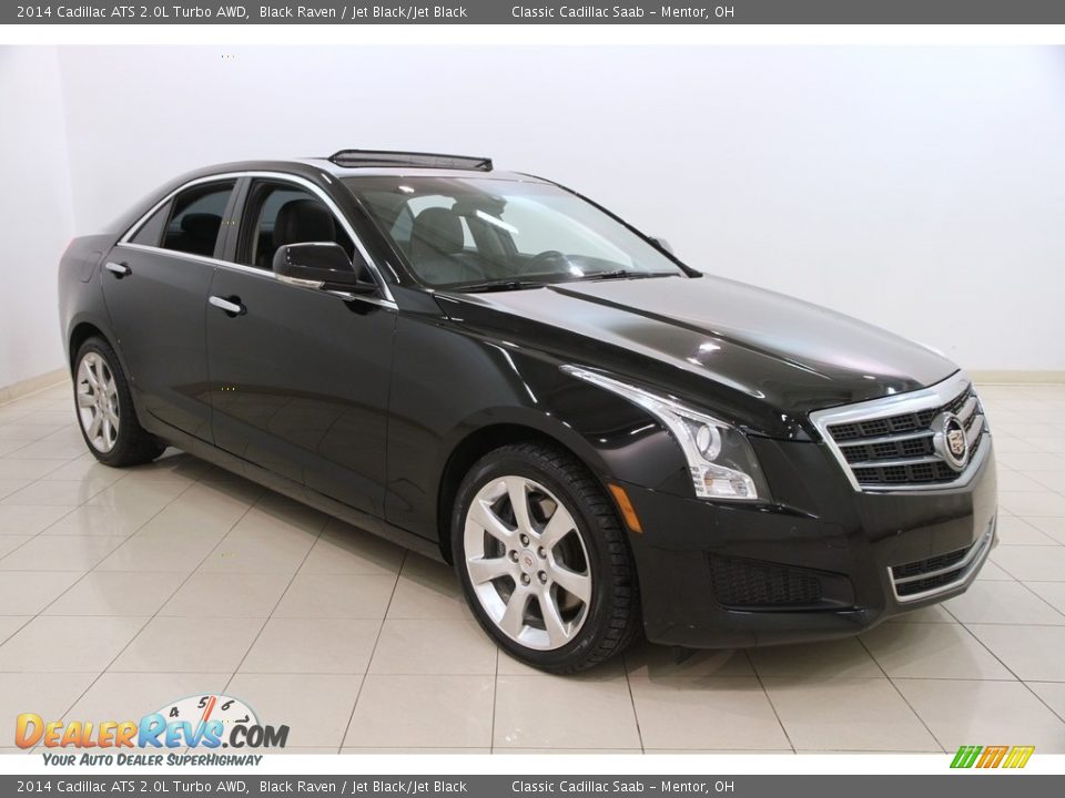 Front 3/4 View of 2014 Cadillac ATS 2.0L Turbo AWD Photo #1
