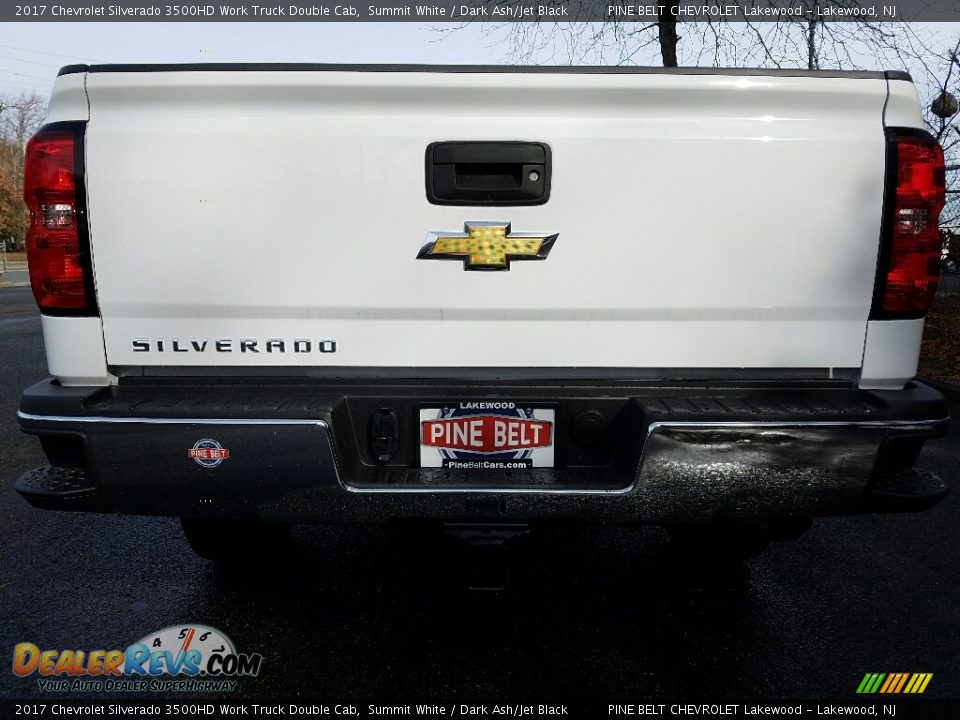 2017 Chevrolet Silverado 3500HD Work Truck Double Cab Summit White / Dark Ash/Jet Black Photo #5