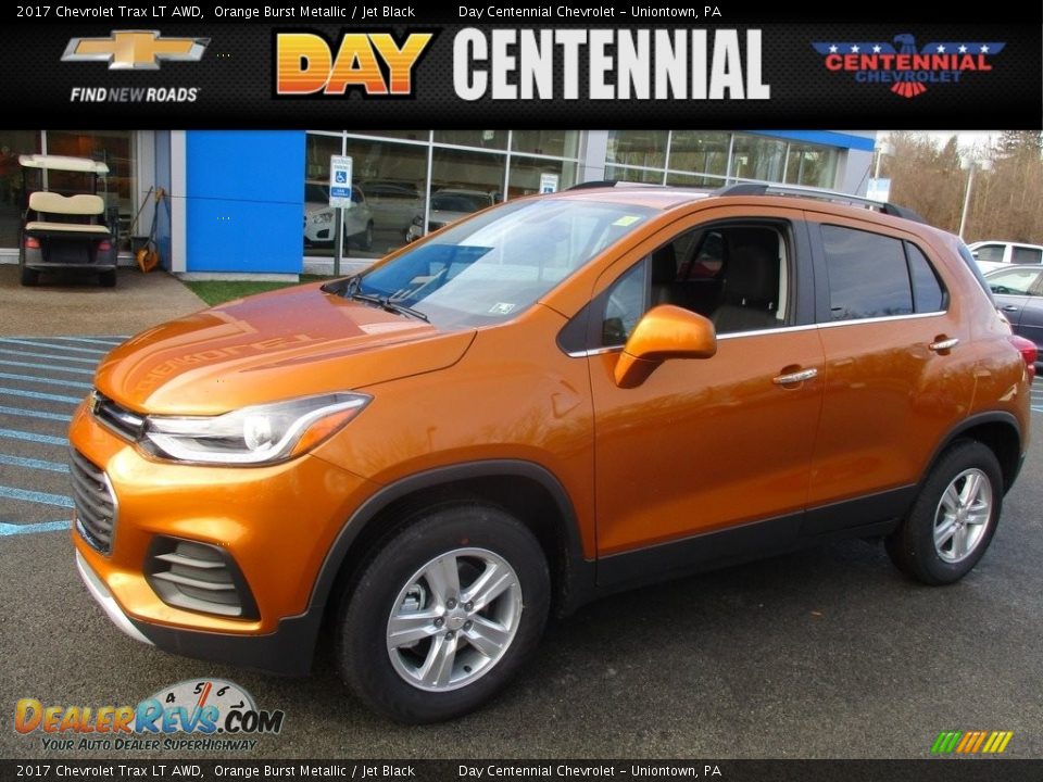 2017 Chevrolet Trax LT AWD Orange Burst Metallic / Jet Black Photo #1