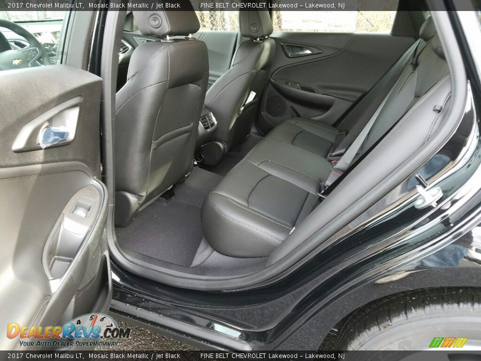 2017 Chevrolet Malibu LT Mosaic Black Metallic / Jet Black Photo #8