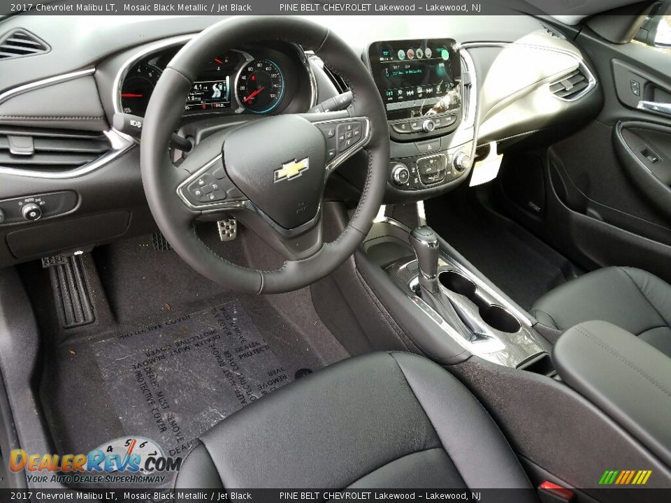 2017 Chevrolet Malibu LT Mosaic Black Metallic / Jet Black Photo #9