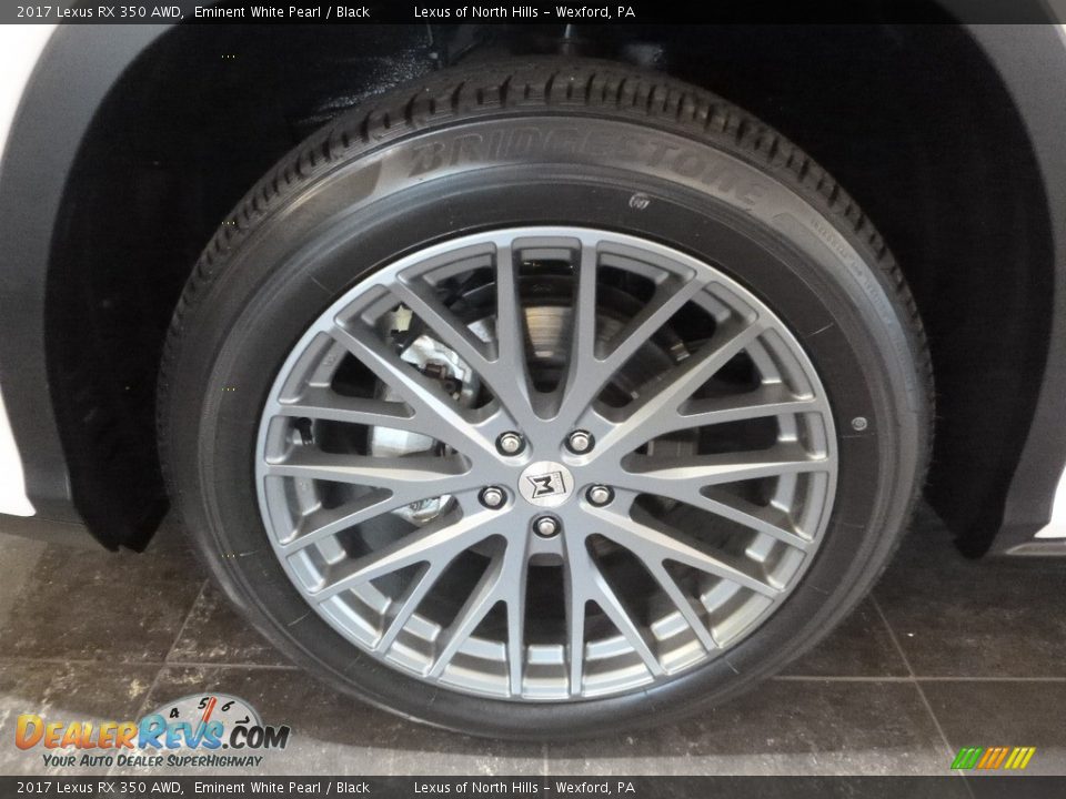2017 Lexus RX 350 AWD Eminent White Pearl / Black Photo #5