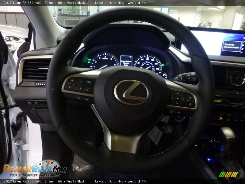 2017 Lexus RX 350 AWD Eminent White Pearl / Black Photo #12