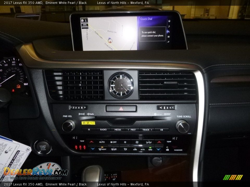 2017 Lexus RX 350 AWD Eminent White Pearl / Black Photo #13