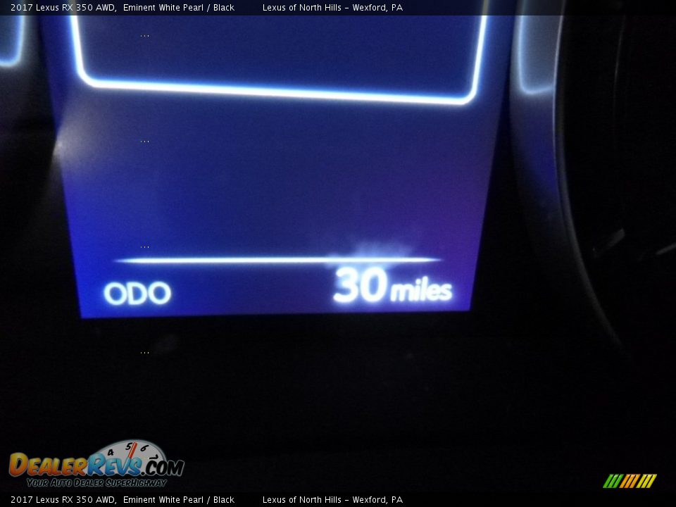2017 Lexus RX 350 AWD Eminent White Pearl / Black Photo #15