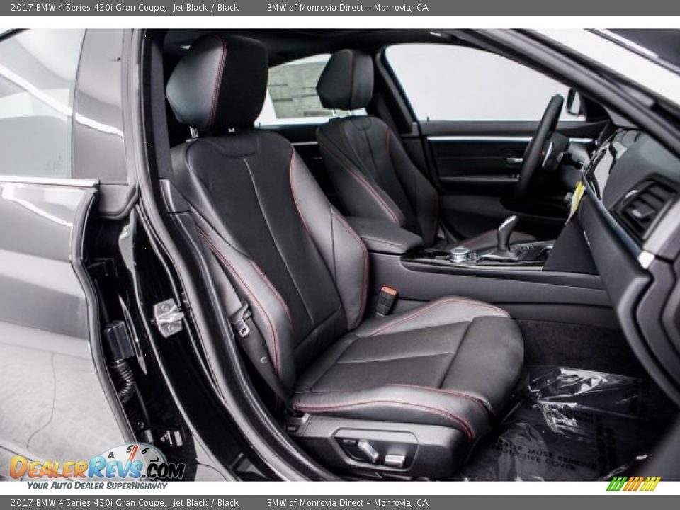 2017 BMW 4 Series 430i Gran Coupe Jet Black / Black Photo #2