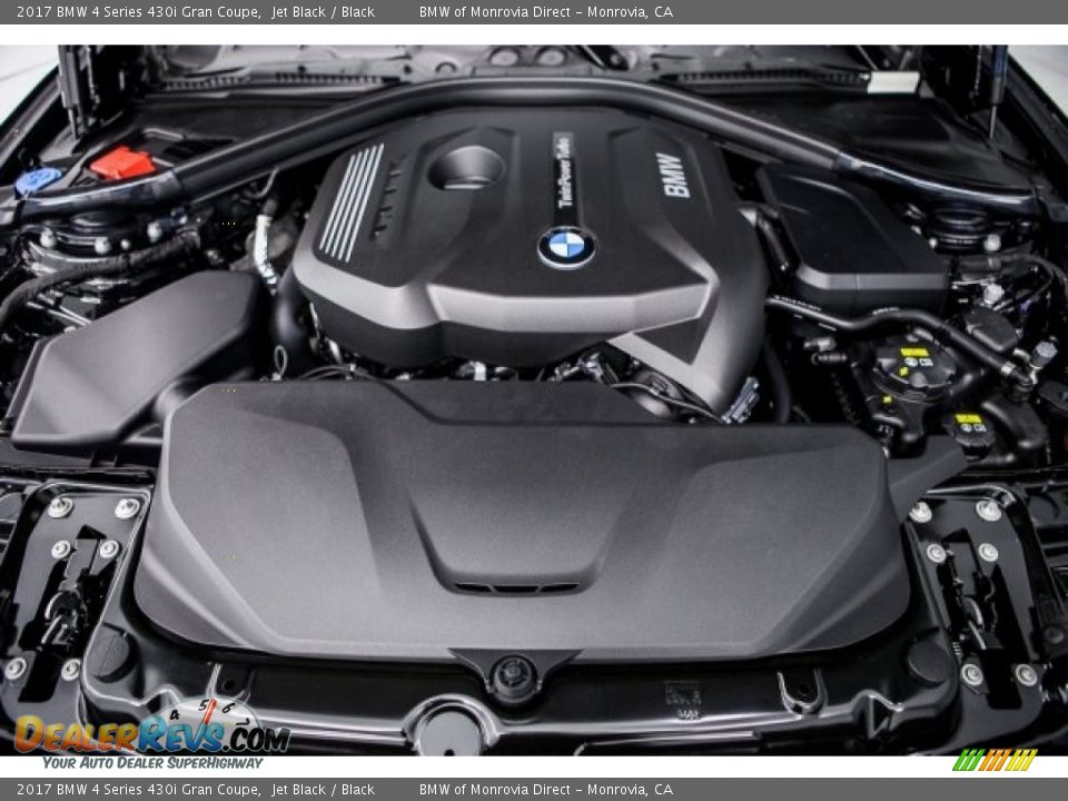 2017 BMW 4 Series 430i Gran Coupe 2.0 Liter DI TwinPower Turbocharged DOHC 16-Valve VVT 4 Cylinder Engine Photo #8