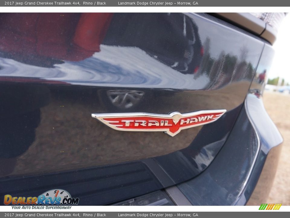 2017 Jeep Grand Cherokee Trailhawk 4x4 Rhino / Black Photo #3