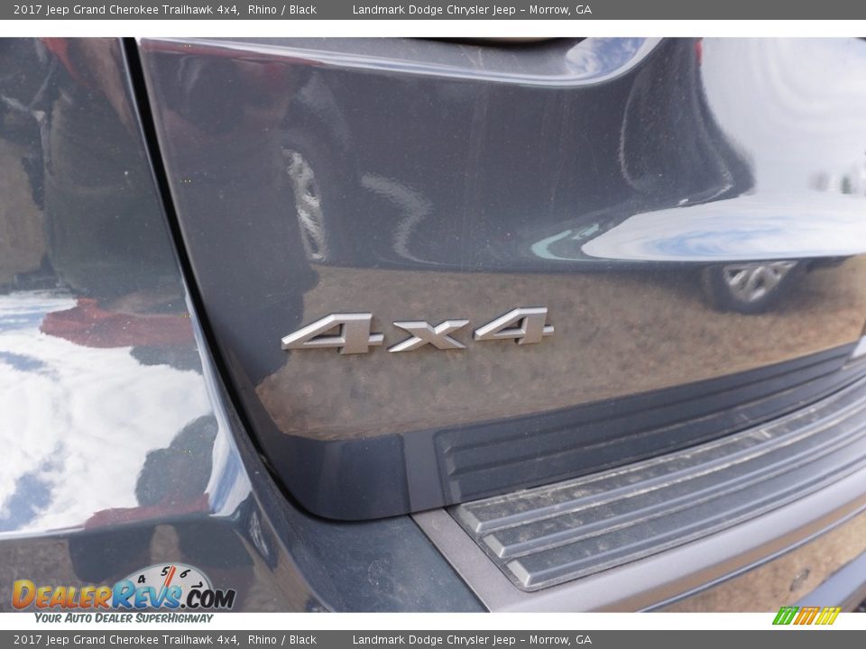 2017 Jeep Grand Cherokee Trailhawk 4x4 Rhino / Black Photo #4