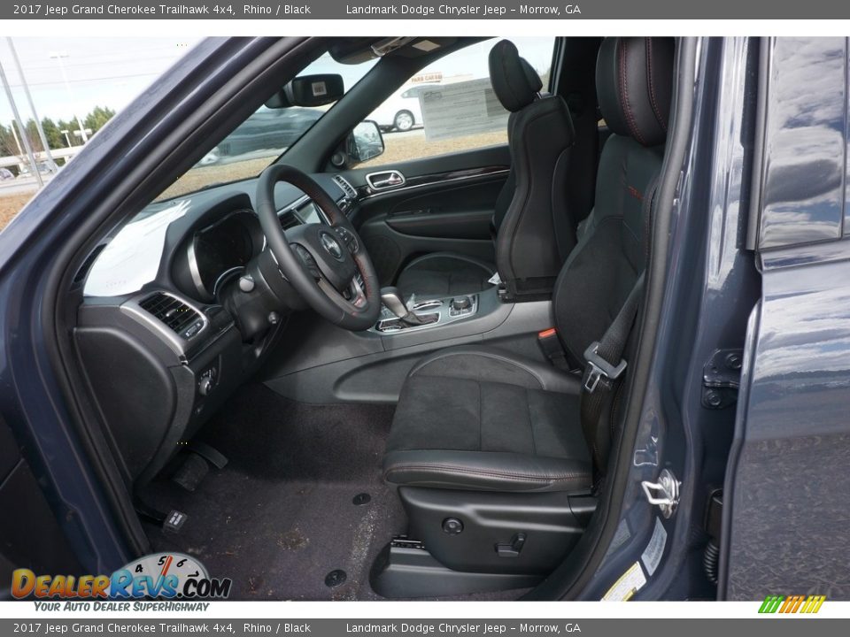 2017 Jeep Grand Cherokee Trailhawk 4x4 Rhino / Black Photo #5