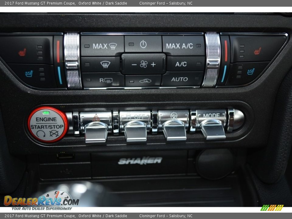 Controls of 2017 Ford Mustang GT Premium Coupe Photo #14