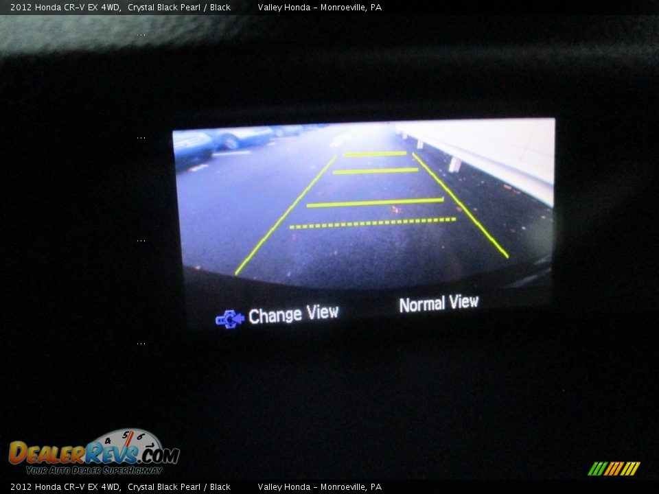 2012 Honda CR-V EX 4WD Crystal Black Pearl / Black Photo #17
