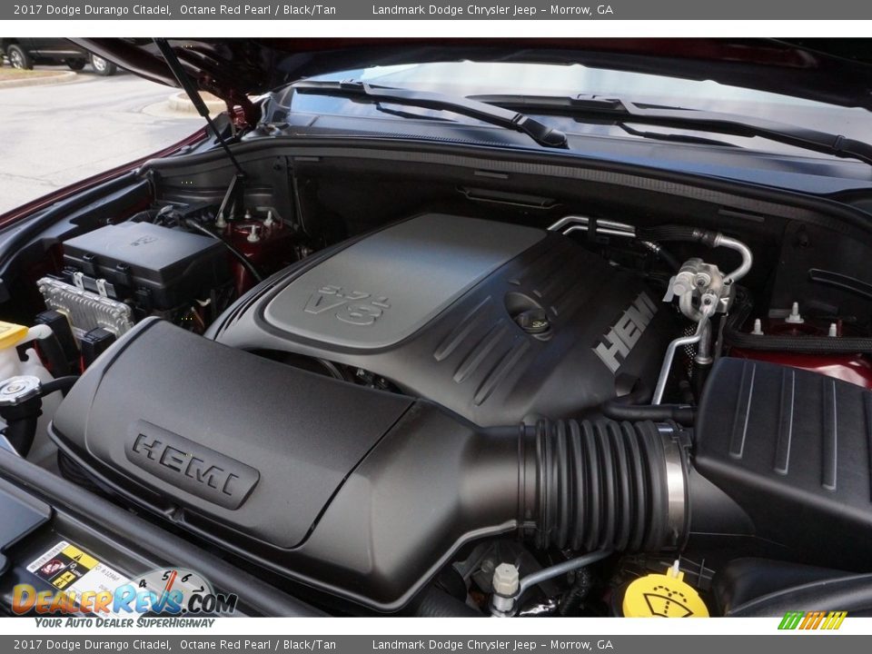 2017 Dodge Durango Citadel 5.7 Liter HEMI OHV 16-Valve VVT MDS V8 Engine Photo #8