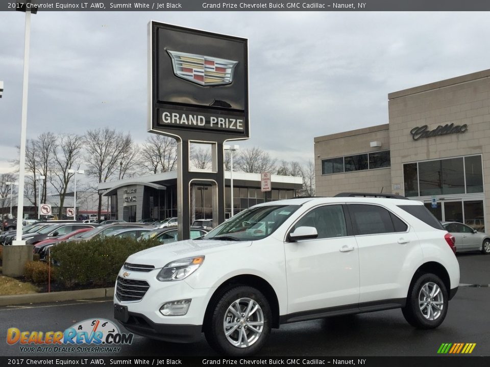 2017 Chevrolet Equinox LT AWD Summit White / Jet Black Photo #1