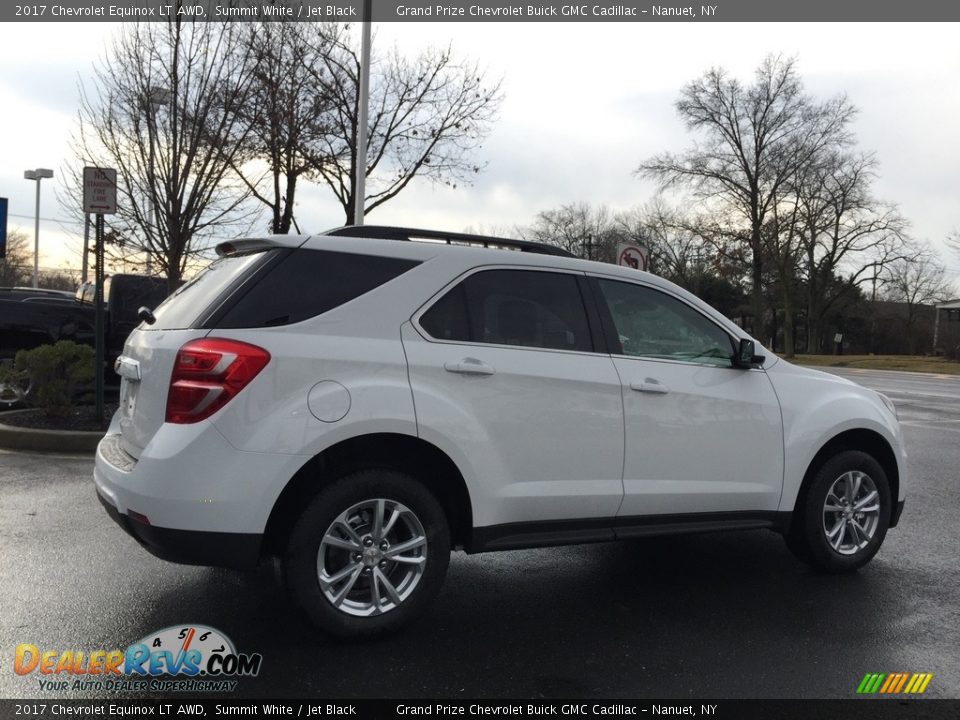 2017 Chevrolet Equinox LT AWD Summit White / Jet Black Photo #4