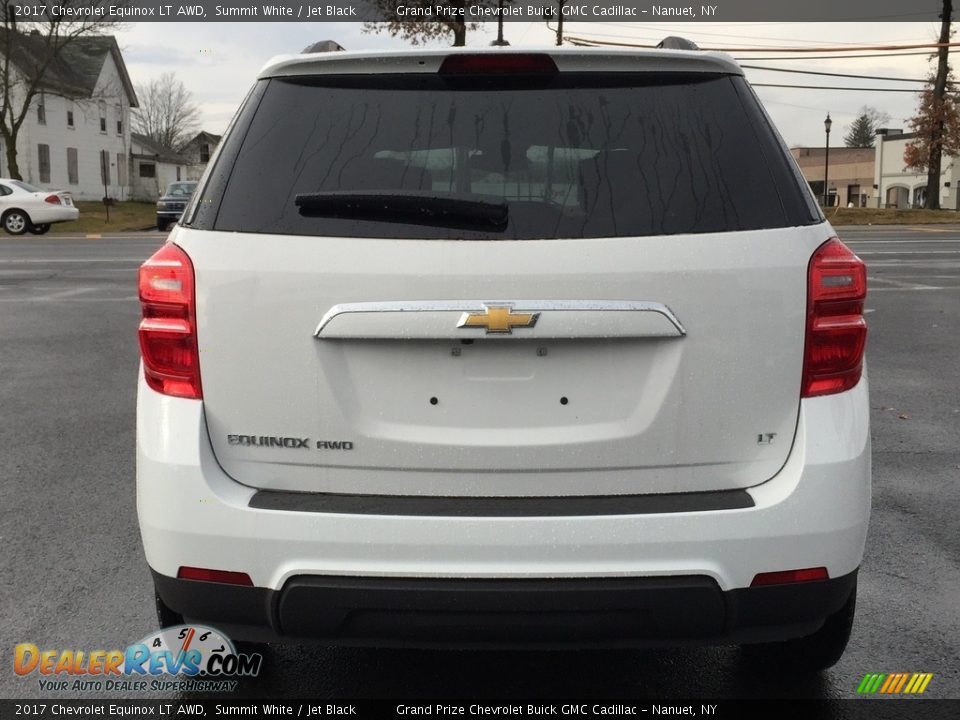 2017 Chevrolet Equinox LT AWD Summit White / Jet Black Photo #5