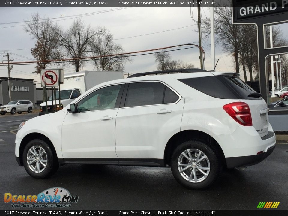 2017 Chevrolet Equinox LT AWD Summit White / Jet Black Photo #6