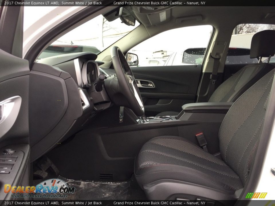 2017 Chevrolet Equinox LT AWD Summit White / Jet Black Photo #9