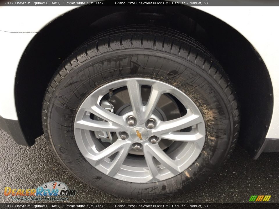 2017 Chevrolet Equinox LT AWD Summit White / Jet Black Photo #10