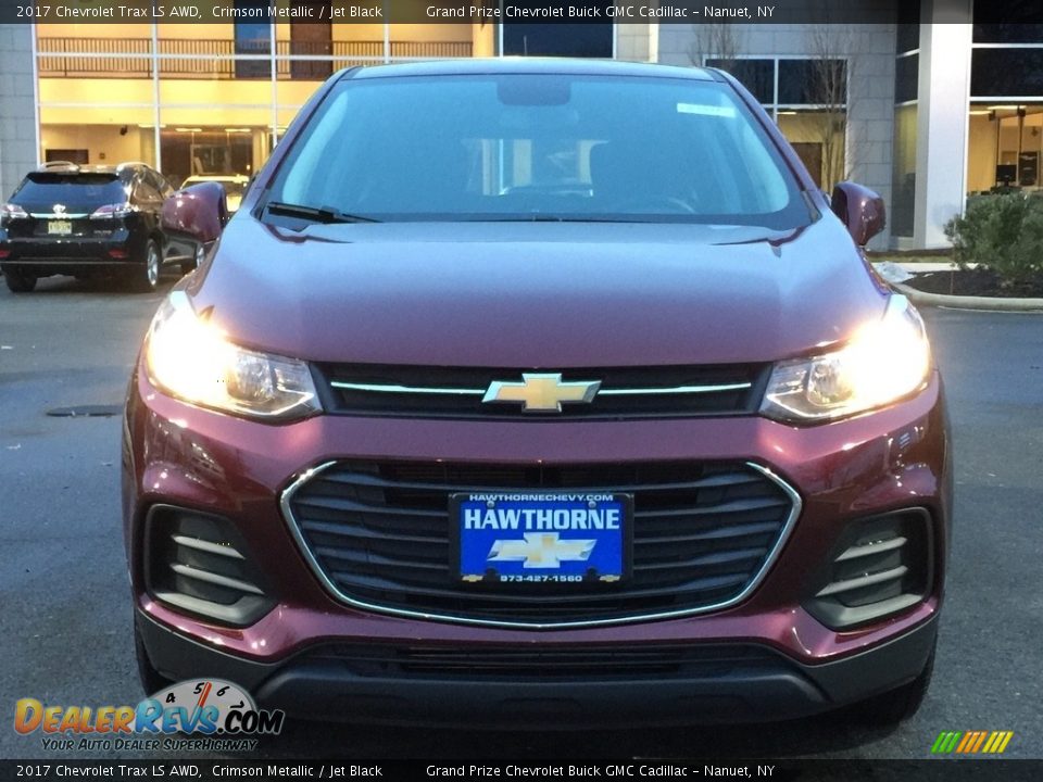 2017 Chevrolet Trax LS AWD Crimson Metallic / Jet Black Photo #2