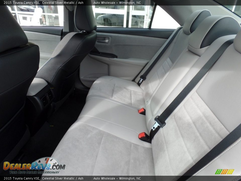 2015 Toyota Camry XSE Celestial Silver Metallic / Ash Photo #12