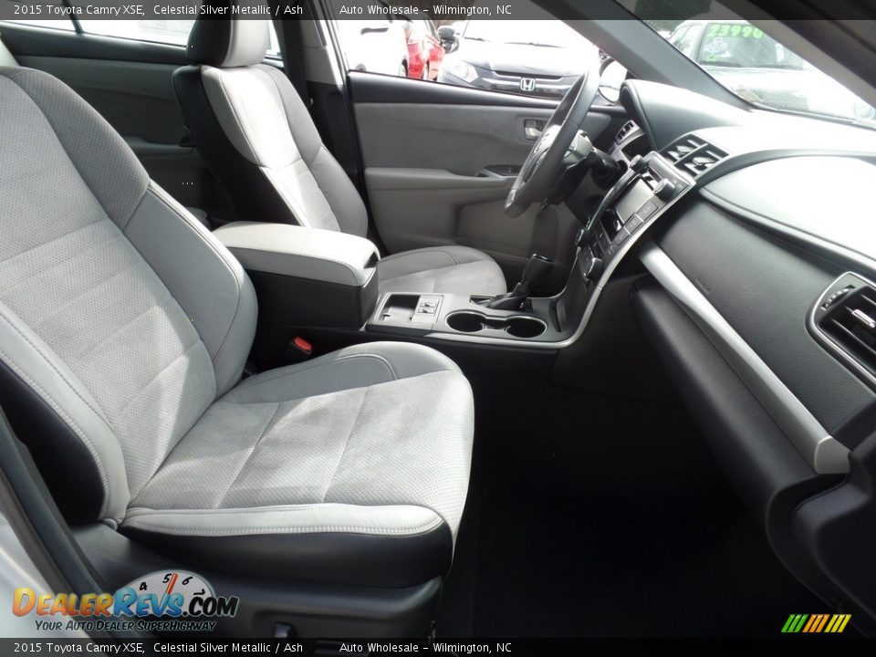 2015 Toyota Camry XSE Celestial Silver Metallic / Ash Photo #13