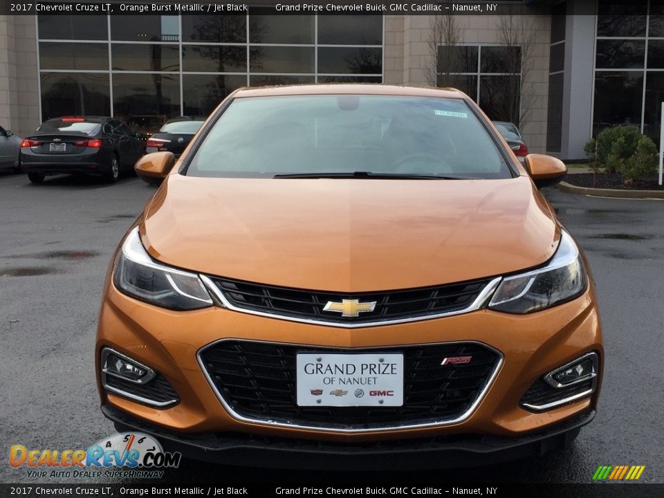 2017 Chevrolet Cruze LT Orange Burst Metallic / Jet Black Photo #2