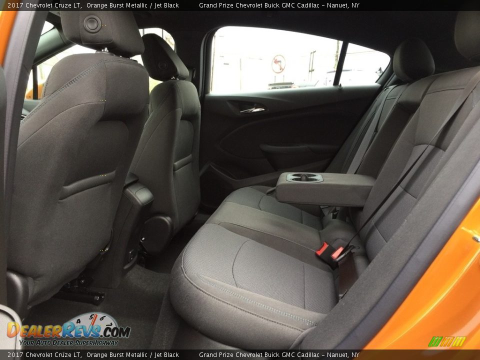 2017 Chevrolet Cruze LT Orange Burst Metallic / Jet Black Photo #7